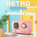 Retro Radio Shape with Wireless Speaker (Comes with 2 unit)