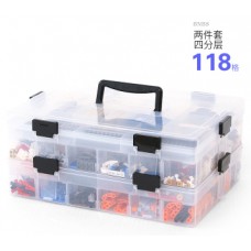 Storage box building blocks 118