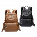 Wild Large Capacity Leather Backpack